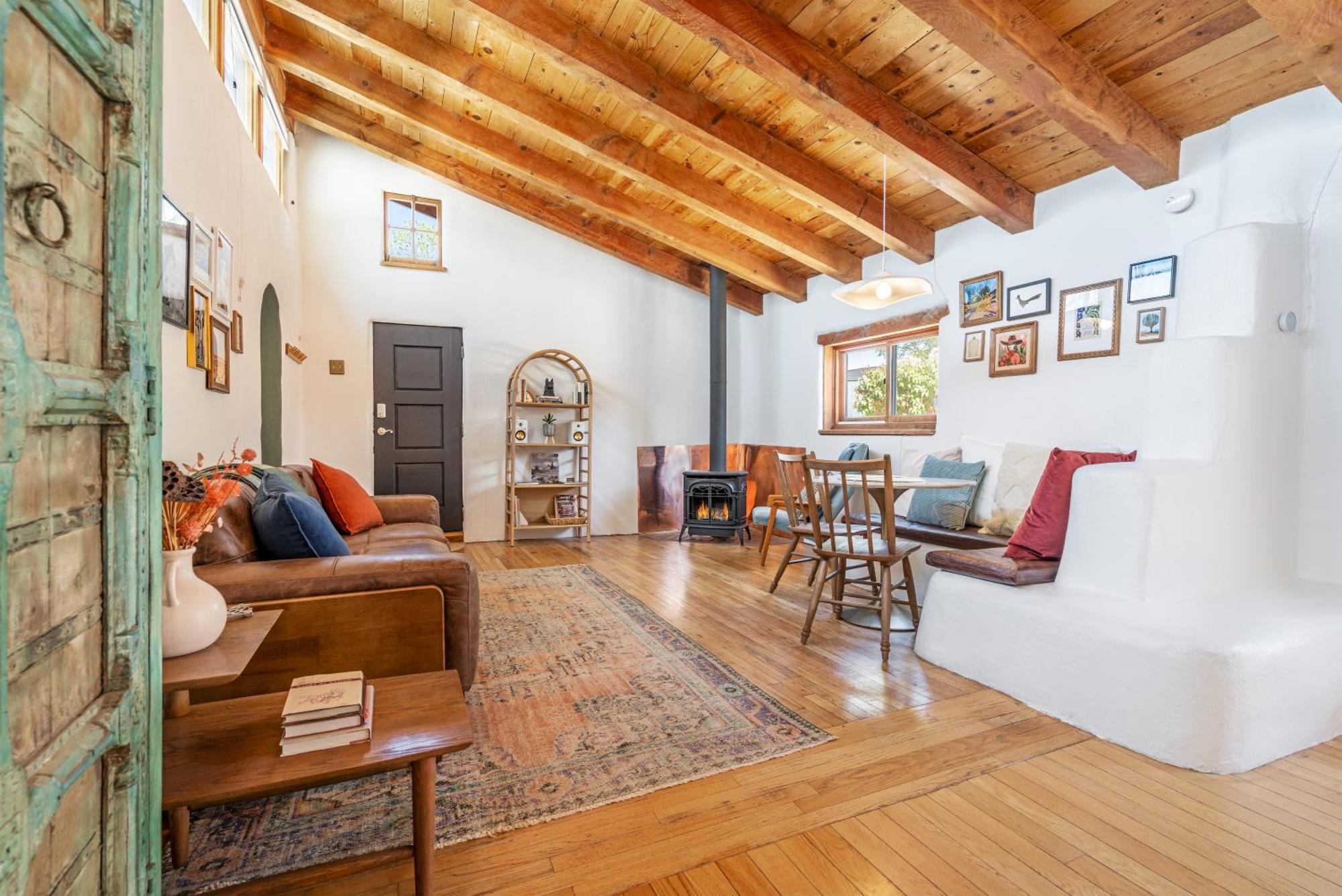 Heart Of Santa Fe - Adorable Hideaway - King And Queen - Walk To Everything - Fireplace - Ac Екстер'єр фото